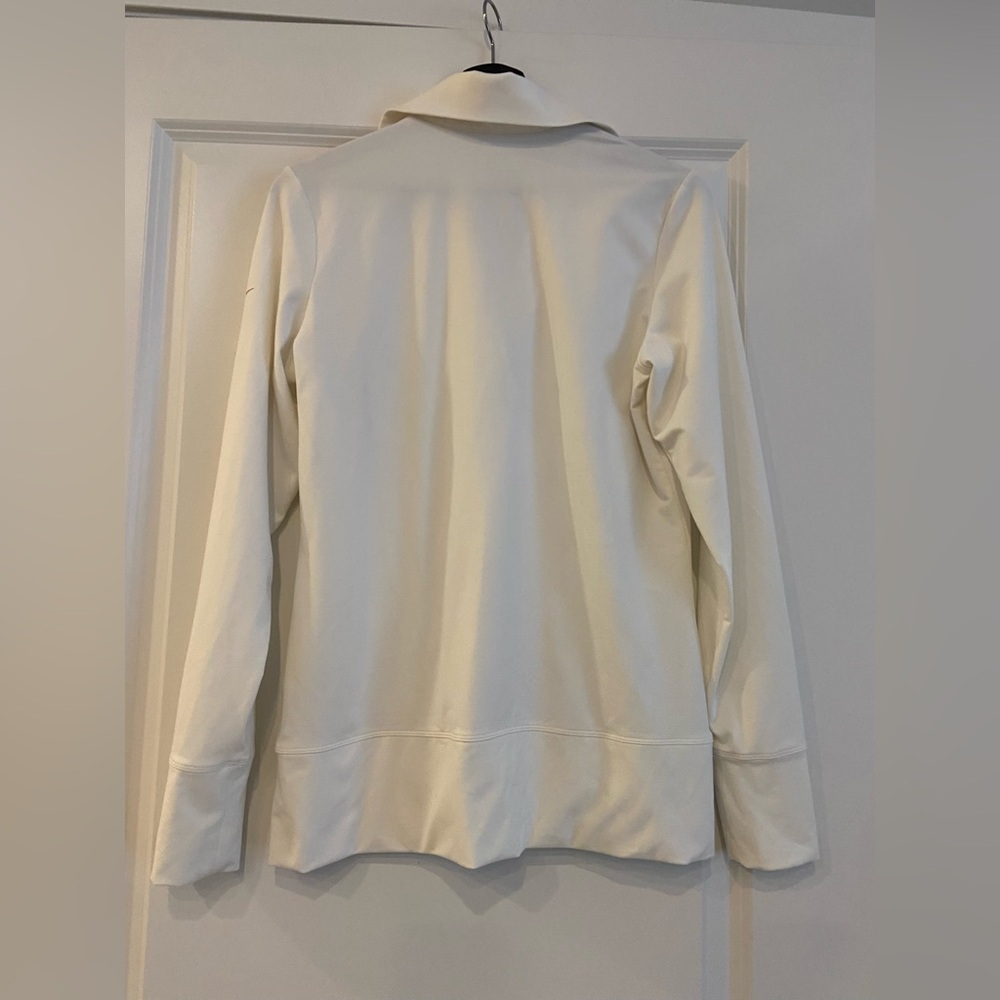 SOLD #120 NWOT Nike Golf Sport Dri-Fit Women’s Long Sleeve White Polo - Picture 6 of 8